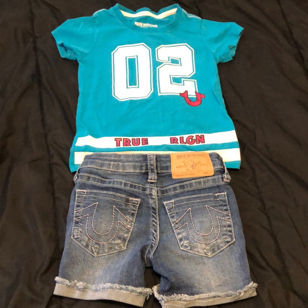Kids true religion worn once